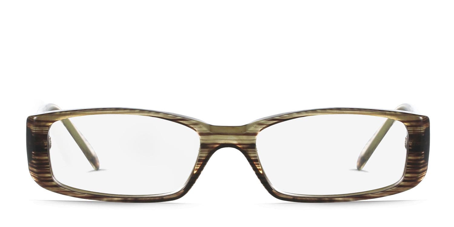 Taylor Gray Marble glasses - Green - Frontal View