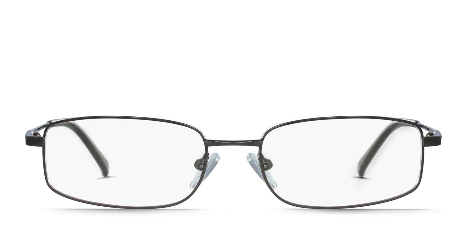 Troy Gunmetal glasses - Gunmetal - Frontal View