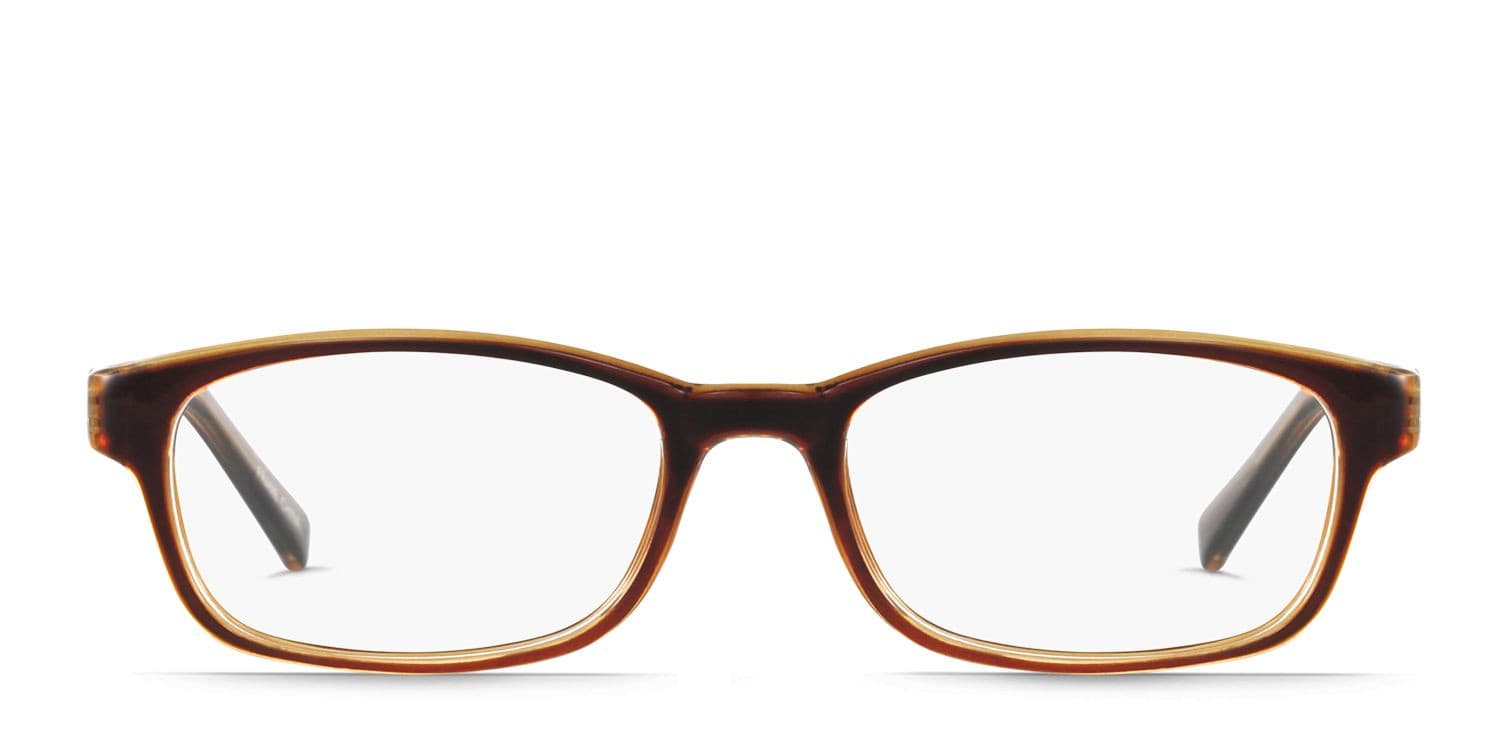 Dune Brown glasses - Brown - Frontal View