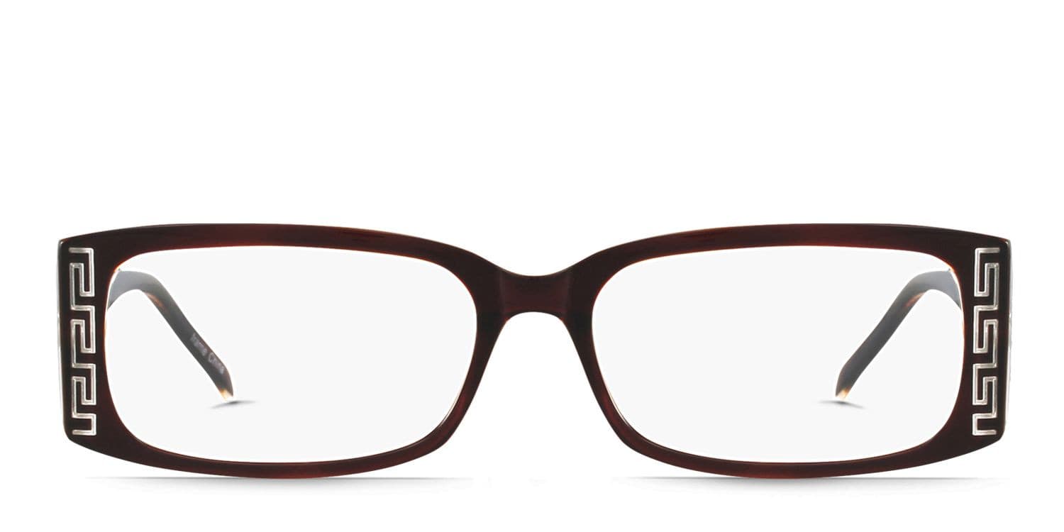 Clover Brown Prescription eyeglasses