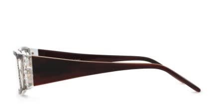Clover Brown glasses - Brown - Side View