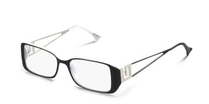 Rikki Black glasses - Black - Angle View