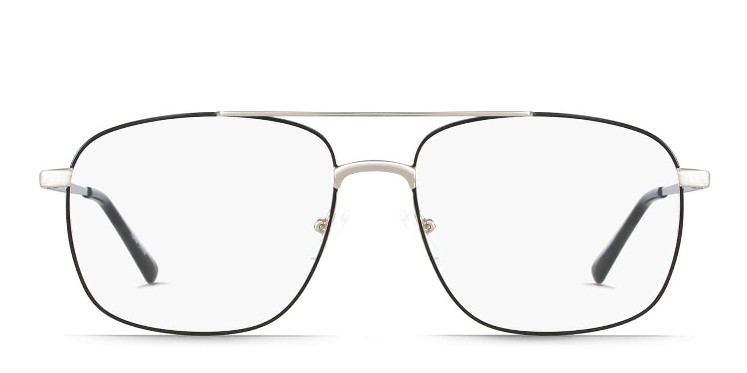 Olive Black w/Gold glasses - Black - Frontal View