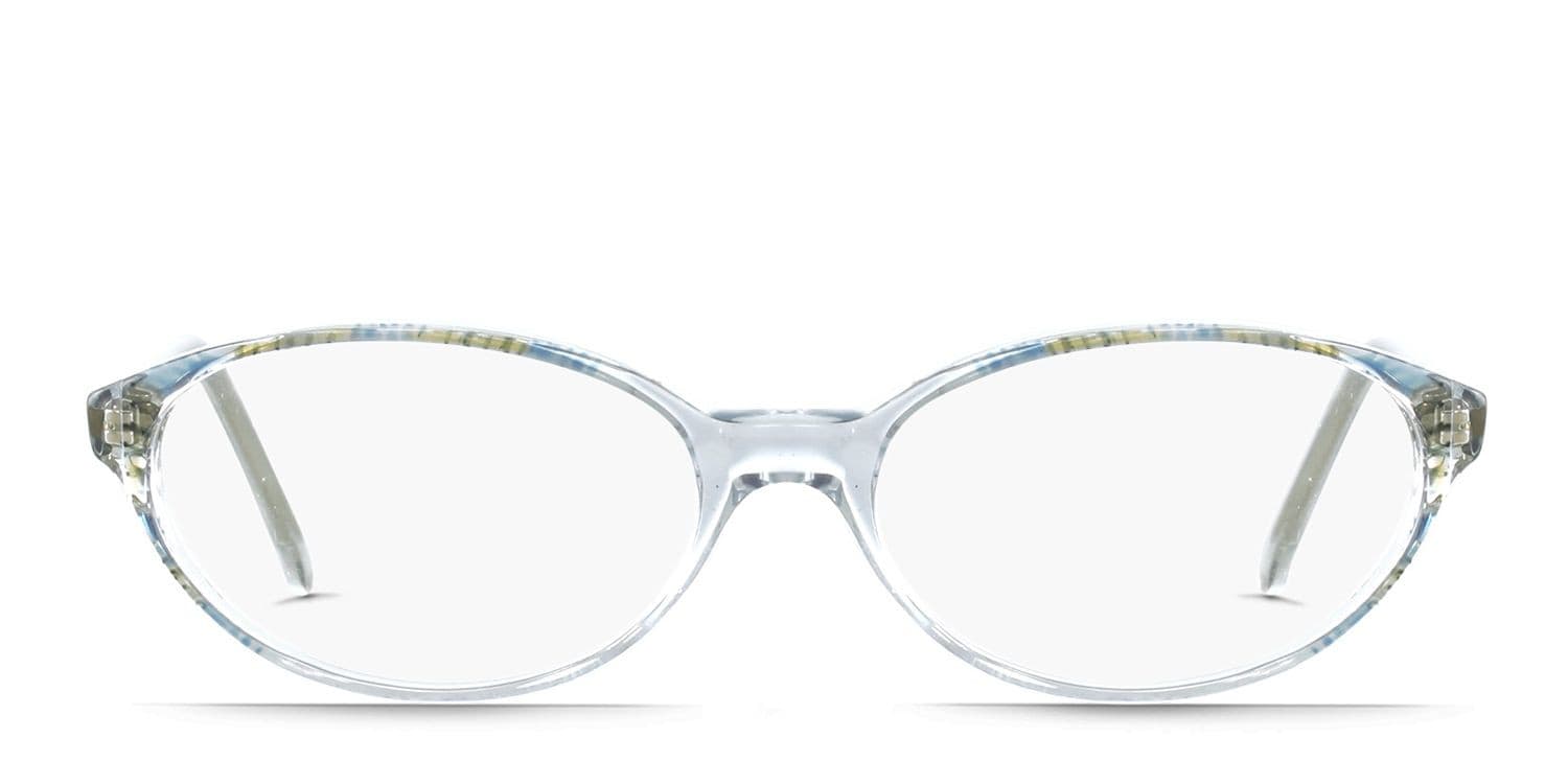 Madeleine Blue glasses - Blue - Frontal View