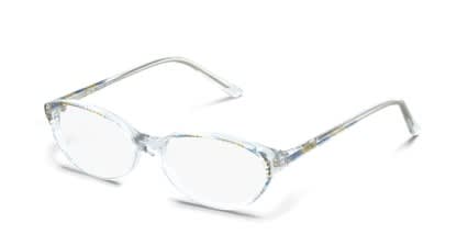 Madeleine Blue glasses - Blue - Angle View