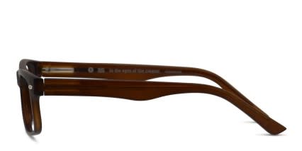 Muse Wisdom Brown glasses - Brown - Side View