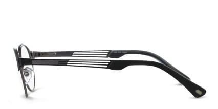 Freud Black w/Gunmetal glasses - Black - Side View