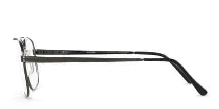 Brutus Gunmetal glasses - Gunmetal - Side View