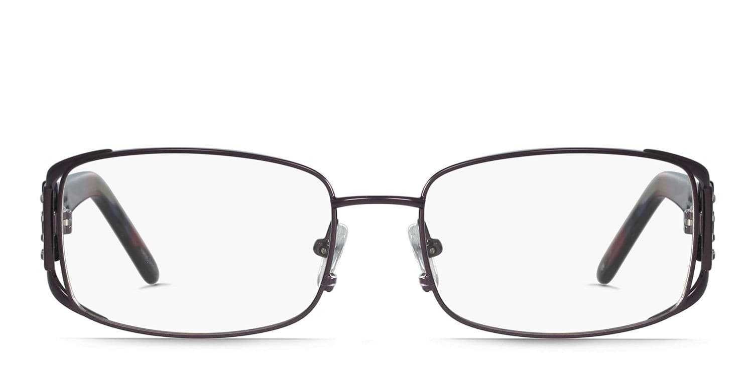 Crawford Violet glasses - Purple - Frontal View