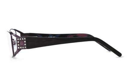 Crawford Violet glasses - Purple - Side View