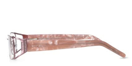 Etta Pink glasses - Pink - Side View