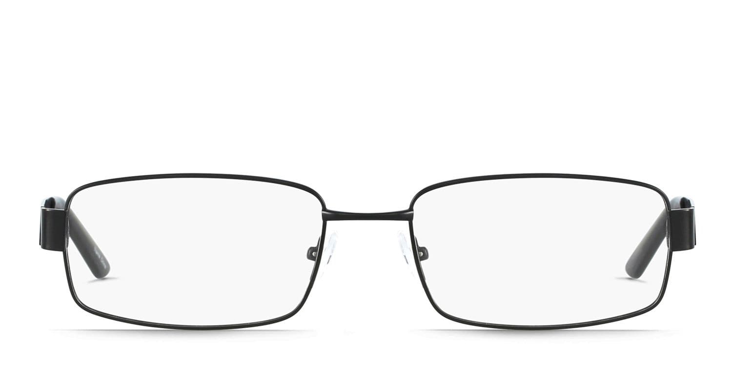 Tanner Black glasses - Black - Frontal View