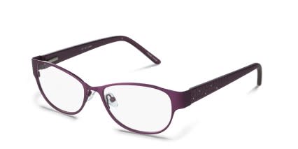 Beth Violet glasses - Purple - Angle View