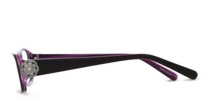 Neruda Purple glasses - Purple - Side View