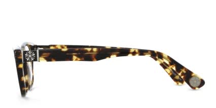 Hayworth Tortoise glasses - Tortoise - Side View