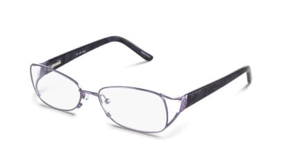 Ellis Violet glasses - Purple - Angle View
