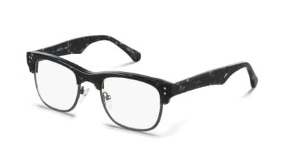Amsterdam Gray Marble glasses - Gray - Angle View