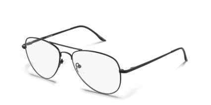 Florence Black glasses - Black - Angle View