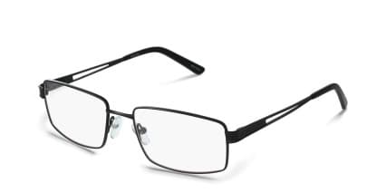 Prague Black glasses - Black - Angle View