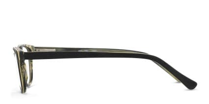 Acadia Black glasses - Black - Side View