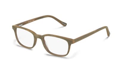 Acadia Bamboo glasses - Beige - Angle View