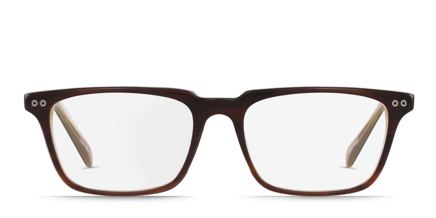 Dickenson Brown glasses - Brown - Frontal View