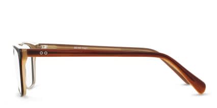 Dickenson Brown glasses - Brown - Side View