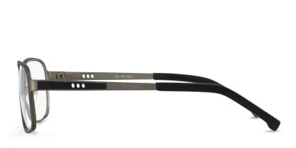 Morrison Gunmetal glasses - Gunmetal - Side View