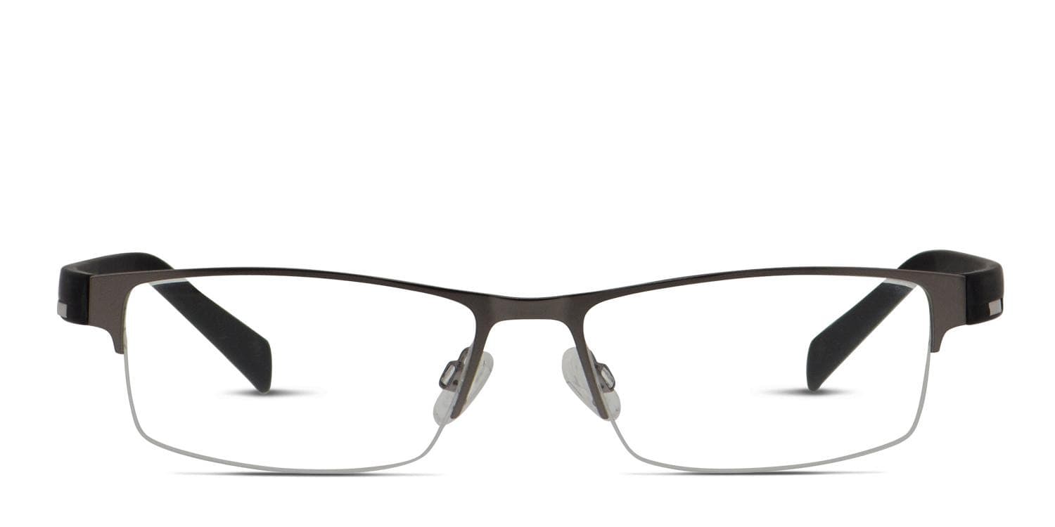 TOD'S オハルフレムメカネ TO5287 054 Ottoto Commander Gunmetal Eyeglasses | Includes FREE Rx Lenses