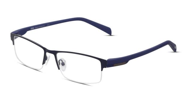 Ottoto Leo Black/Blue Eyeglasses | Includes FREE Rx Lenses