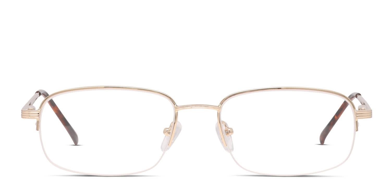 Martin Gold glasses - Gold - Frontal View