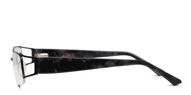 Amelia E. Leaside Black Eyeglasses | Includes FREE Rx Lenses