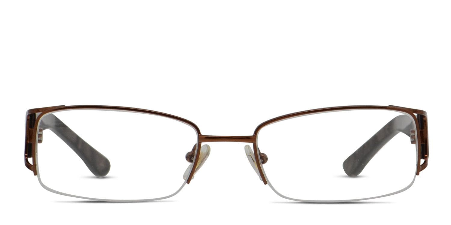 Amelia E. Leaside Bronze glasses - Bronze - Frontal View
