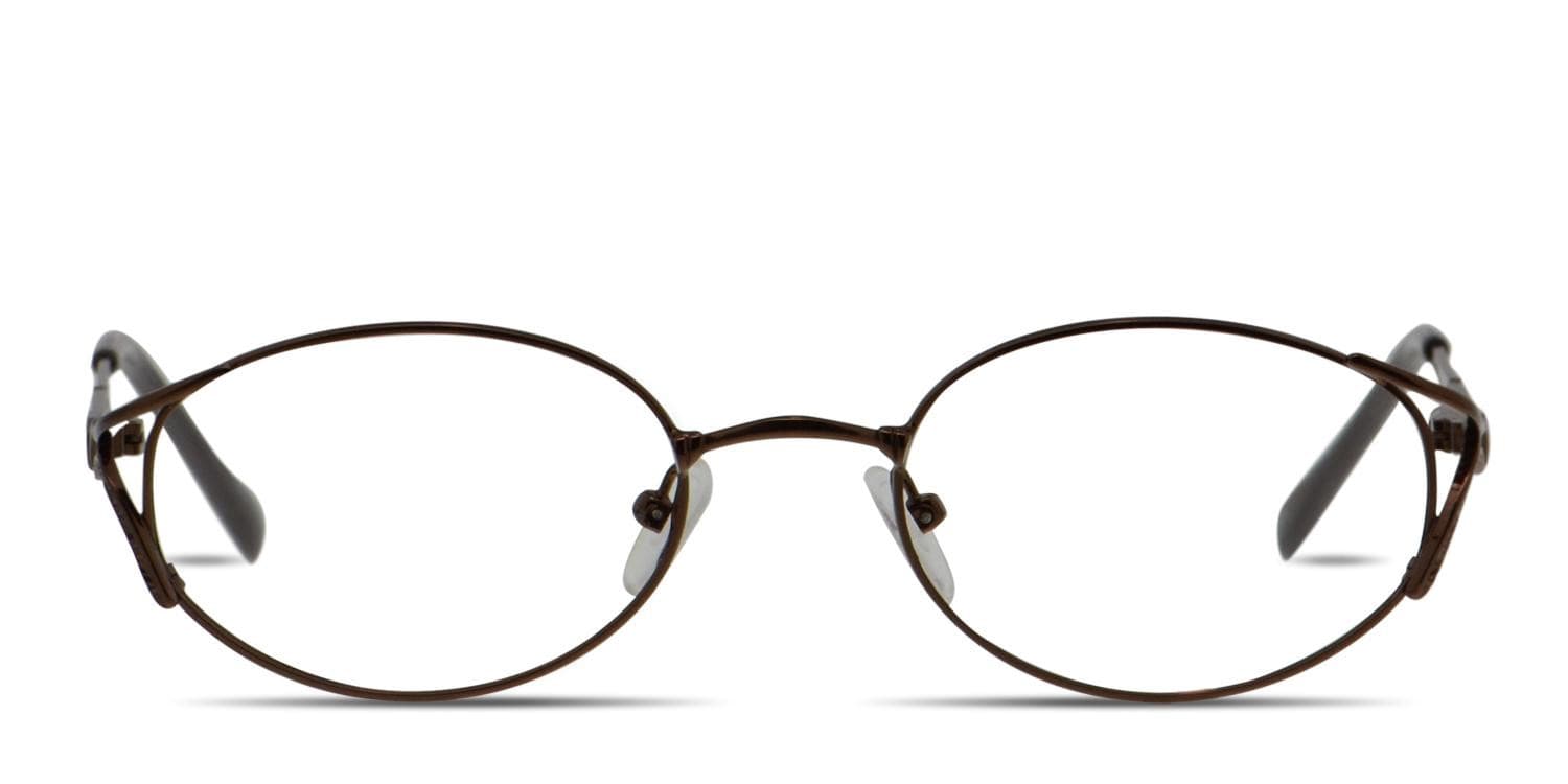 Lilach Brown glasses - Brown - Frontal View