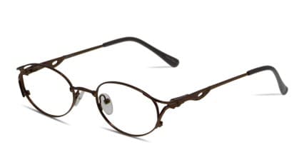 Lilach Brown glasses - Brown - Angle View