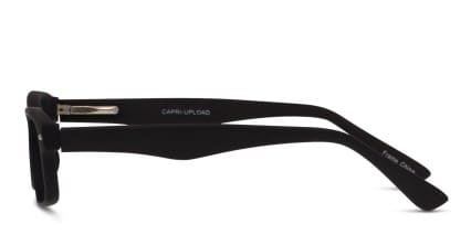 Tacoma Black glasses - Black - Side View