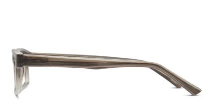 Ottoto Astoria Gray, Clear glasses - Gray / Clear - Side View
