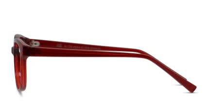 Sam Red glasses - Red - Side View
