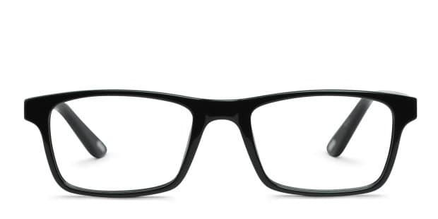 ◆フロス◆アイシーライツS1◆2023年製◆F-2506TL5◆ Ottoto Ellsworth Shiny Black Eyeglasses | Includes FREE Rx Lenses