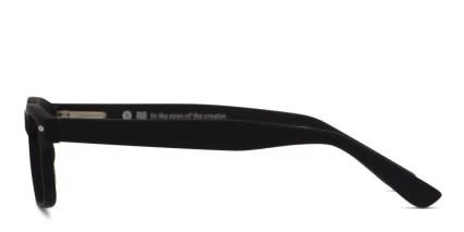 Muse Academy Black glasses - Black - Side View