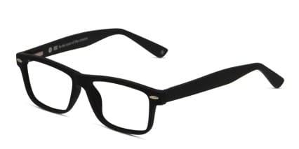 Muse Academy Black glasses - Black - Angle View