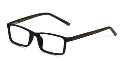 Muse Scholar Black glasses - Black - Angle View