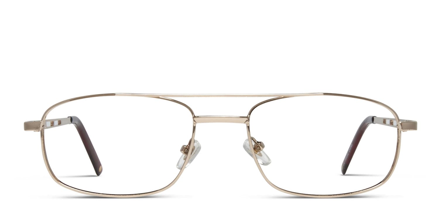 Wealth glasses - Gold - Frontal View