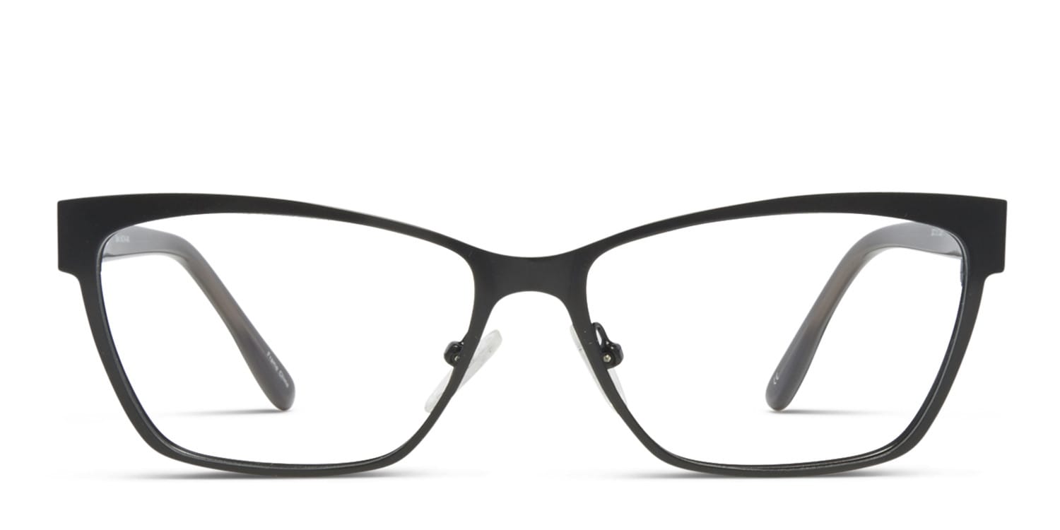 Syl Black w/Gray glasses - Black / Gray - Frontal View