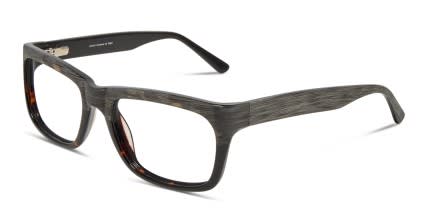 Hudson Tortoise glasses - Gray / Tortoise - Angle View