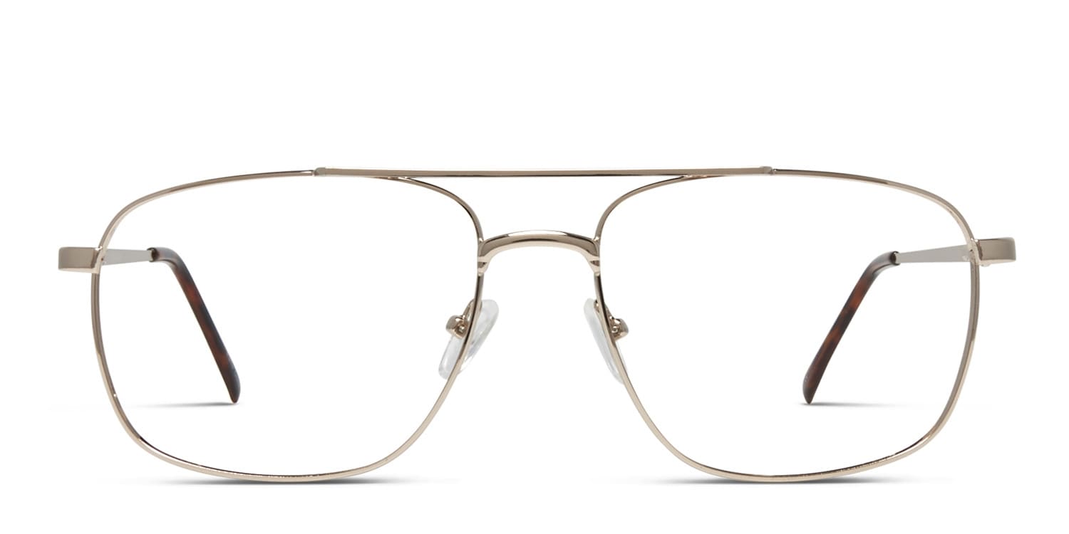 Olive Gold glasses - Gold - Frontal View