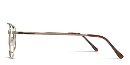 Olive Gold glasses - Gold - Side View