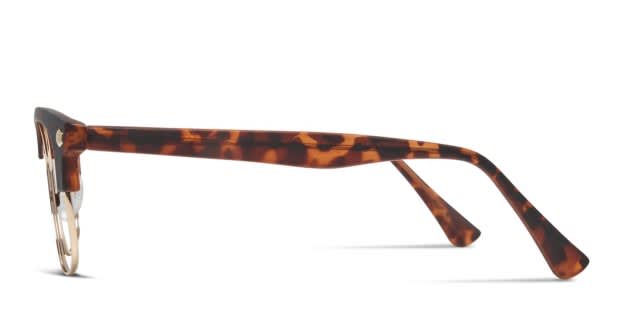 Muse Elliot Tortoise/Gold Eyeglasses | Includes FREE Rx Lenses
