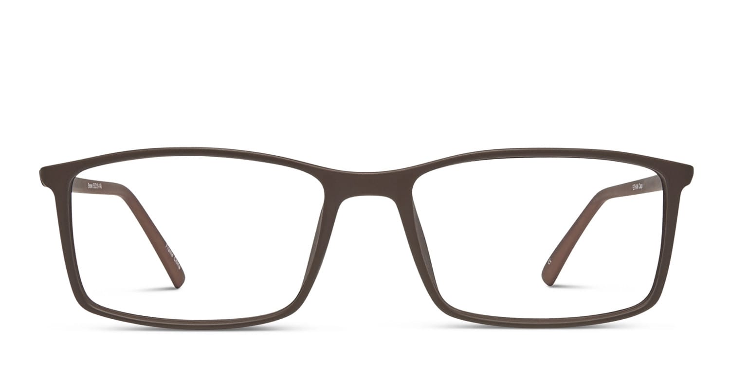 Port Brown glasses - Brown - Frontal View