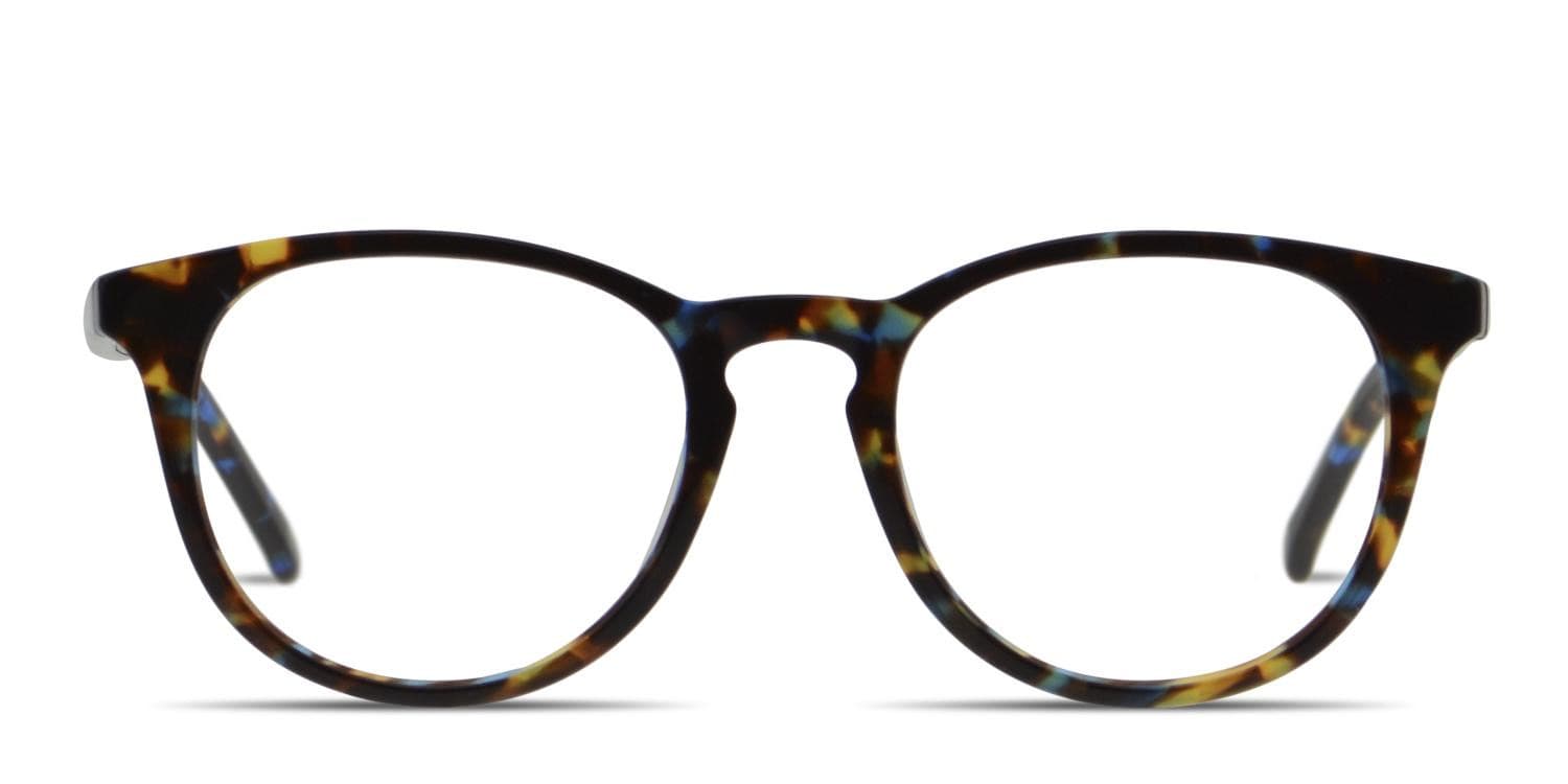 Muse Robin Tortoise/Blue/Multicolor w/Clip-on glasses - Multicolor / Blue / Tortoise - Frontal View
